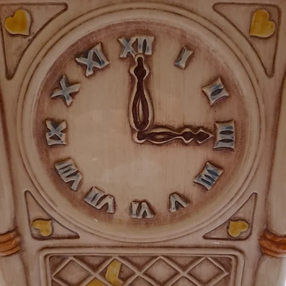 Treasure Craft Vintage Grandfather Clock Windup Cookie Jar - Picture 5 of 13